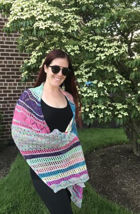 Tropical Christmas Stole