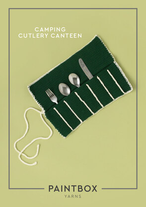 Camping Cutlery Canteen - Free Crochet Pattern For Home in Paintbox Yarns Cotton DK