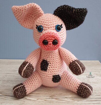 Polly the Piglet - US Terminology - Amigurumi