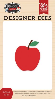 Echo Park Paper Echo Park Dies - Red Apple, School Rules