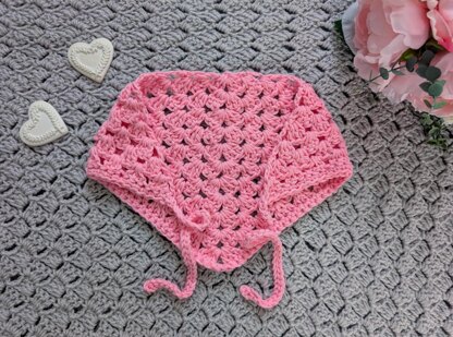 Croche Cottagecore Bandana Pattern