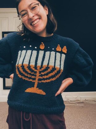 Chanukah jumper hotsell