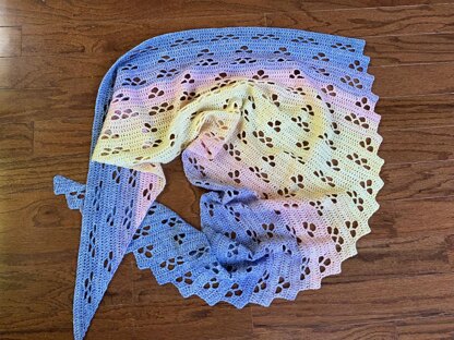 Lighter Than Air Shawl