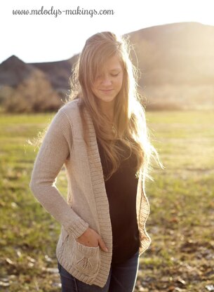 Wisteria Cardigan ~ Knit Version