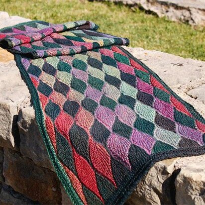 Leaf Collection #3 Shawl in Melody - knitting pattern