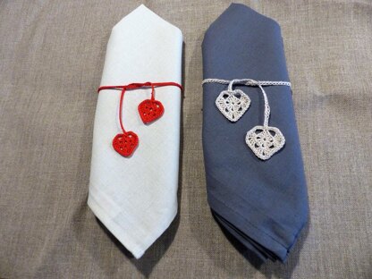 Napkin ring "Hearts"