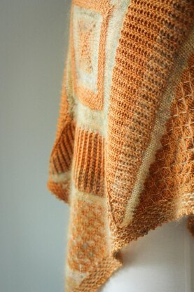 Bodie Island shawl