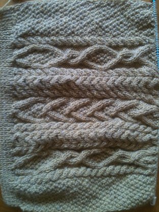 Women's aran sweater