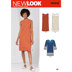 New Look N6619 Misses' Dresses 6619 - Paper Pattern, Size 10-12-14-16-18-20-22