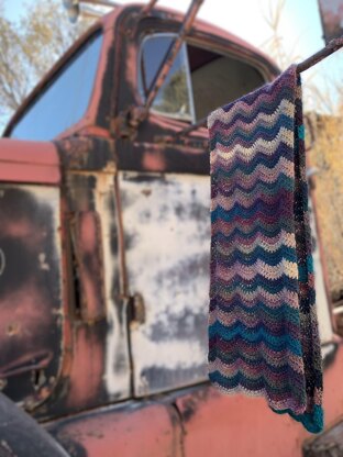 Stellar Chevron Scarf