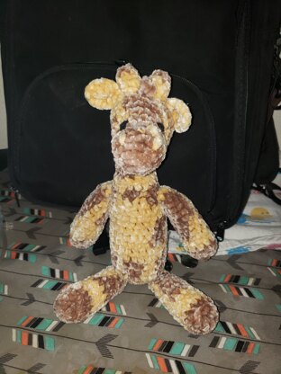 Plush giraffe