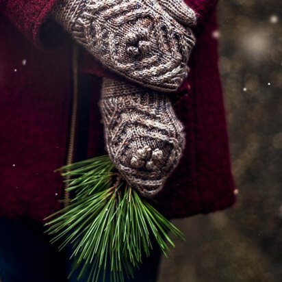 Birch Bark Mittens