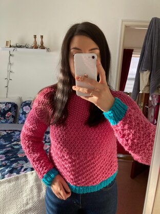 Ombre Textured Jumper