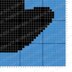 C2C Halloween Black Cat Intarsia Throw Diagonal Crochet Pattern