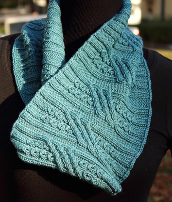 Turquoise Trail Cowl