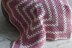 Granny square baby blanket