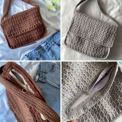 Ciera Shoulder Bag Crochet Pattern