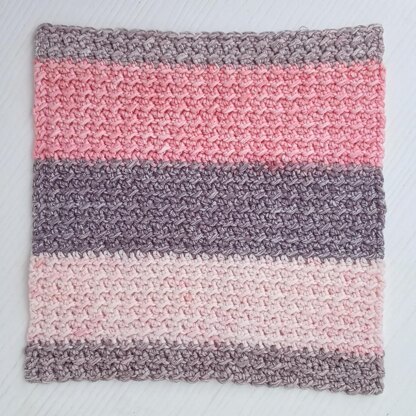 Crunch Stitch Washcloths