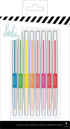 American Crafts Heidi Swapp Memory Planner Gel Pens 8/Pkg - Color Fresh, Neon