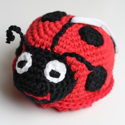 Lacey the Ladybug Scrubby Amigurumi