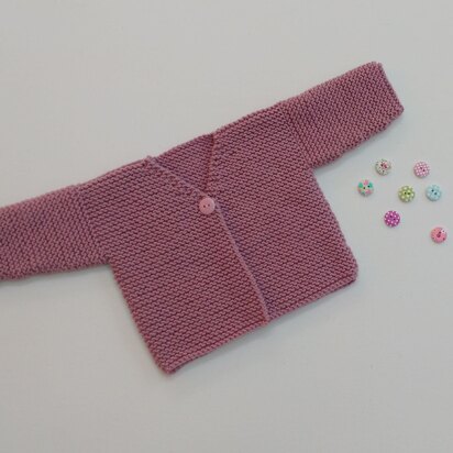 Rose Baby Cardigan