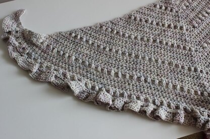 Budding Crocus Shawl