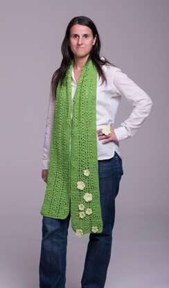 Spring Branches Extra Long Scarf