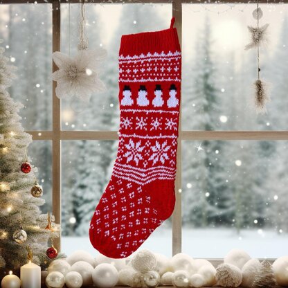 Snowman Stocking
