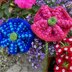 Twisted Tweed Flower Brooch Knitting Pattern - Free Knitting Pattern