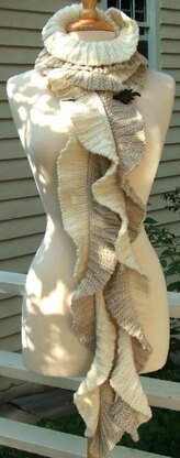 Twirling Leaf Scarf