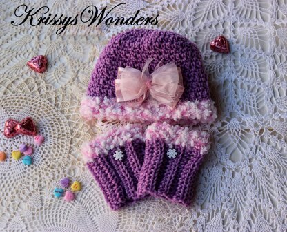Pretty Perfections Hat and Boot Cuffs