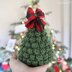 Bobble Stitch Christmas Tree Trio