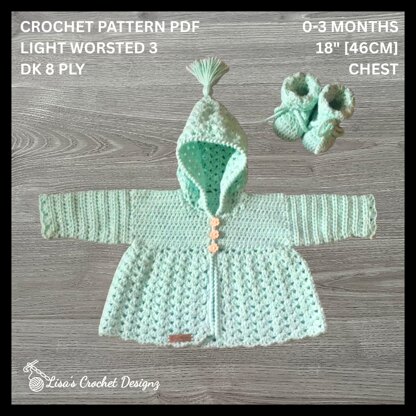 Zara Hoodie and Booties Set