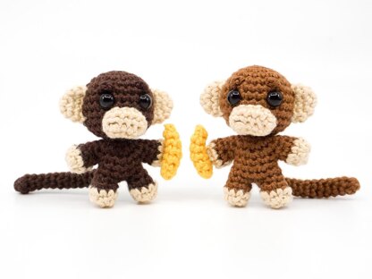 Mini Noso Monkey Crochet Pattern