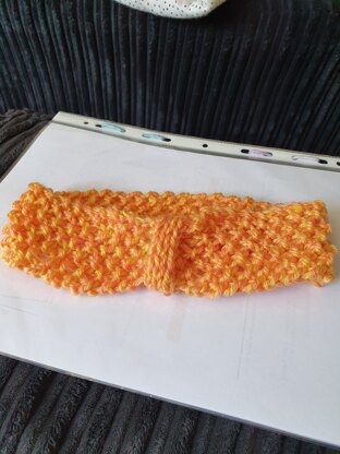 Moss Stitch Headband