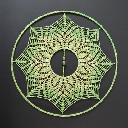 Mandala 'Peacock' crochet pattern