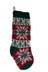 Fair Isle Snowflake Stocking