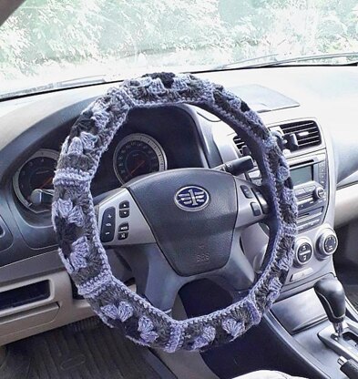 Car decor steering wheel cover