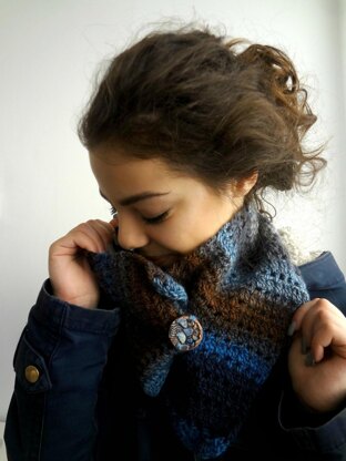 Northern Skies Scarf