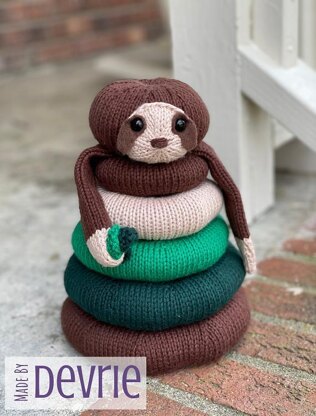 Sloth Stacking Ring Toy