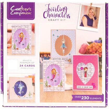 Crafter's Companion Craft Box Kit - Twirling Characters