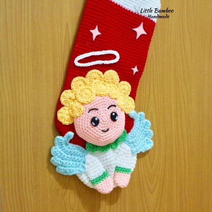 Angel Christmas Stocking