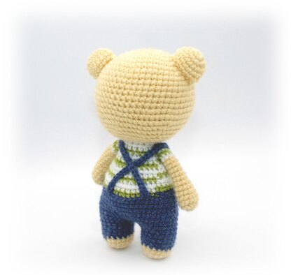 Eddie Bear Crochet Pattern