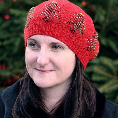 Christmas Tree Beret