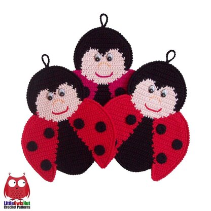 150 Ladybug decor or potholder