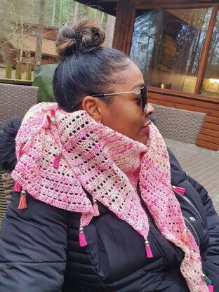 Bubblegum Shawl