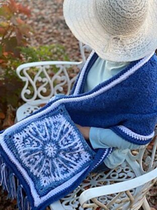 Snowflake Pocket Shawl