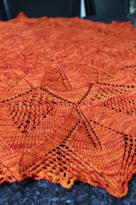 Eyjafjallajökull Shawl