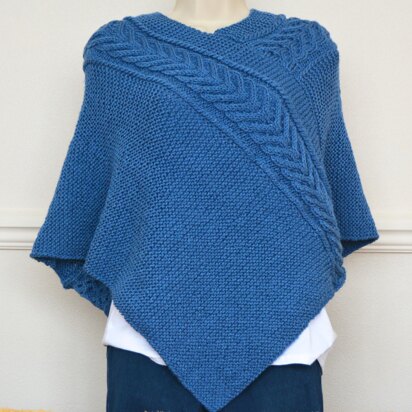 The Arrowhead Poncho - knitting pattern