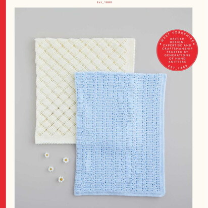 Lacy Blankets in Sirdar Snuggly 3 Ply - 5470 - Downloadable PDF